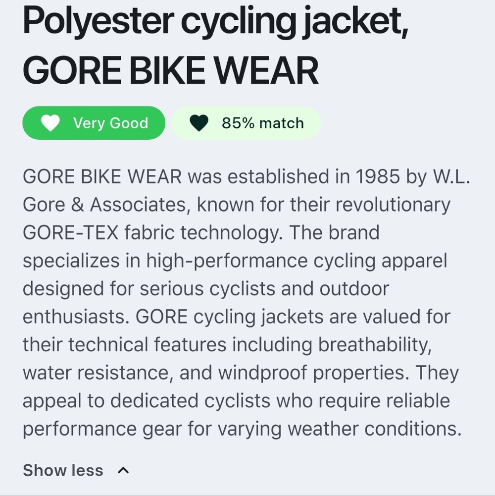 Gore Cycling Women's Size M Jacket With Zippered Arms Blue Black - Picture 13 of 13